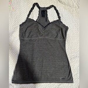 GUESS charcoal tank top
